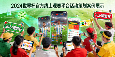 2024世界杯官方线上观赛平台活动策划案例展示 - 球迷互动场景